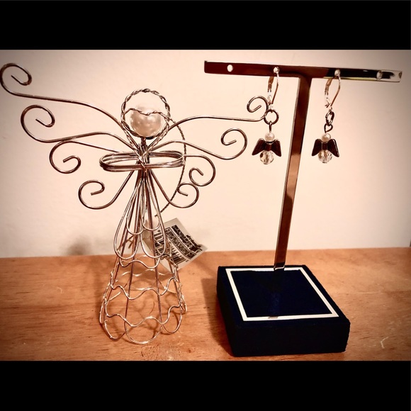 Angel Lever-back Earrings— Designed and Handcrafted By Me 🥰 - Picture 3 of 7